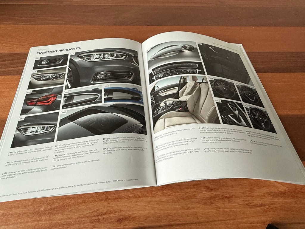 BMW-F20, F21 Sports Hatch, 2015-Dealership-Sales-Brochure