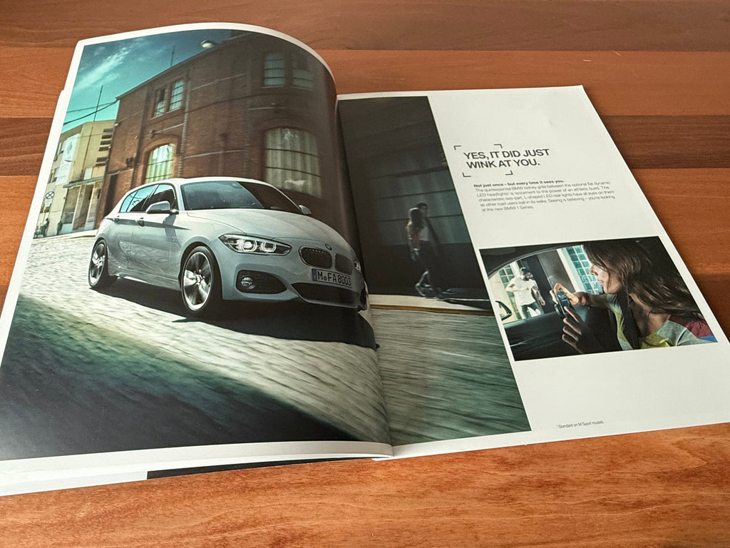 BMW-F20, F21 Sports Hatch, 2015-Dealership-Sales-Brochure