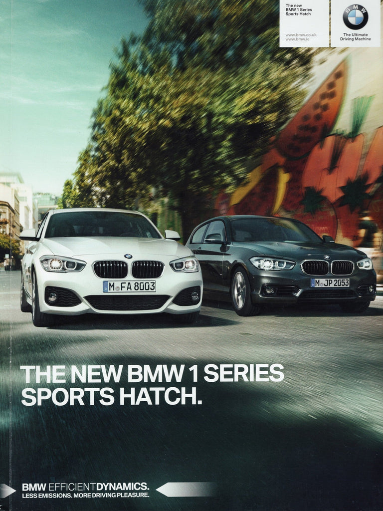 BMW-F20, F21 Sports Hatch, 2015-Dealership-Sales-Brochure