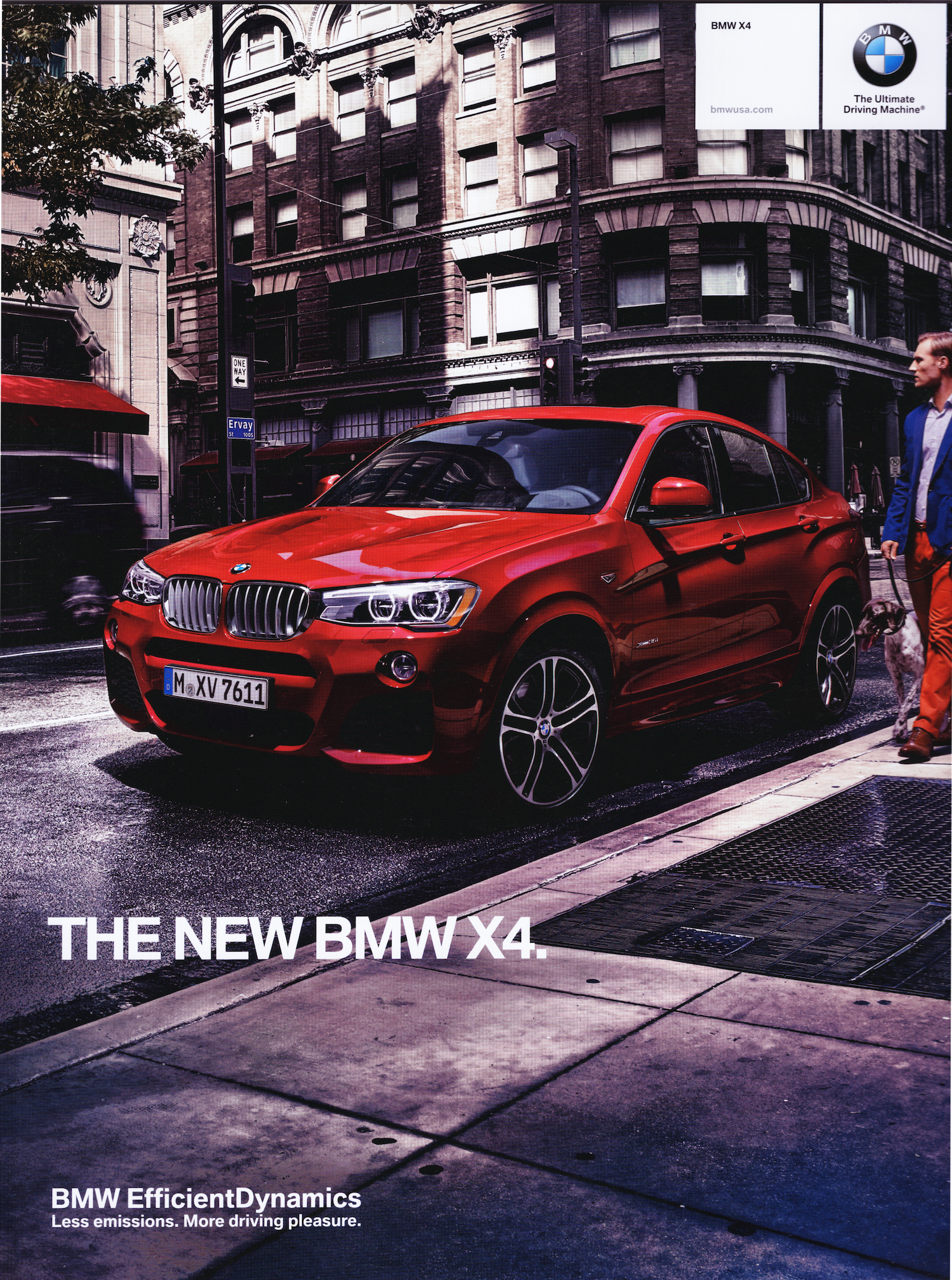 BMW-F26 X4, 2014-Dealership-Sales-Brochure