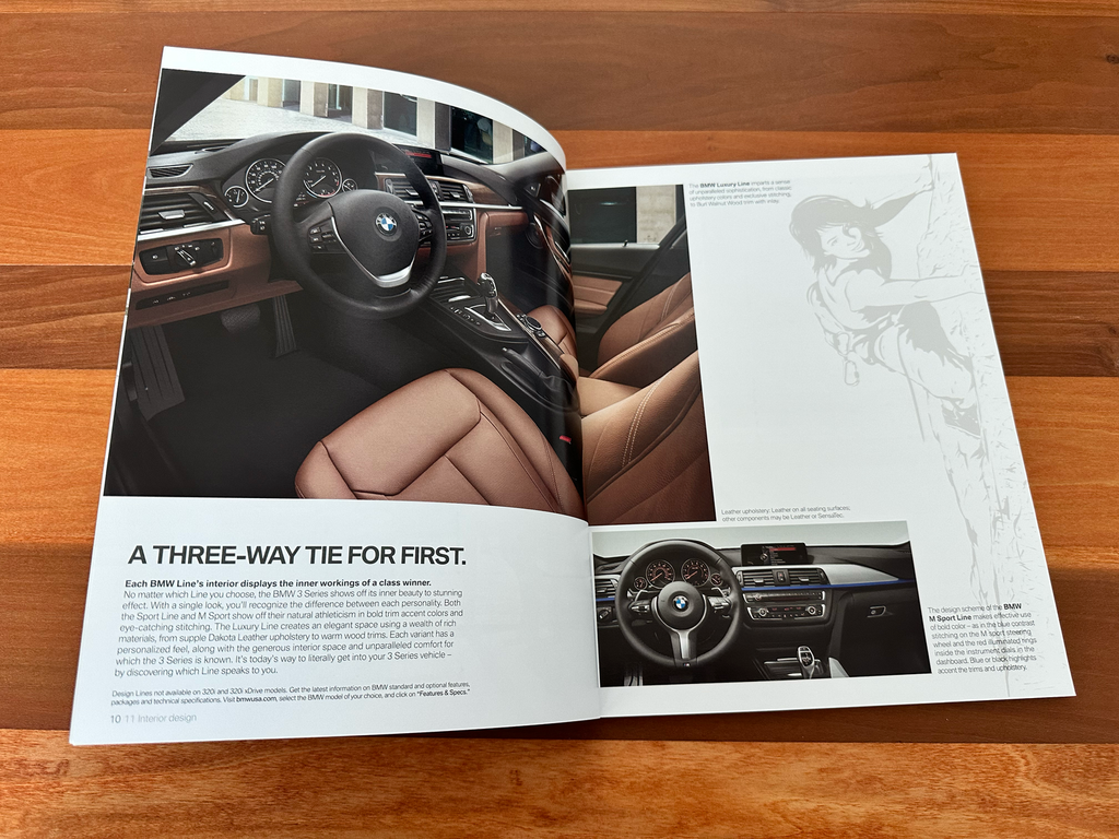 BMW-F30 Sedan, 2014-Dealership-Sales-Brochure