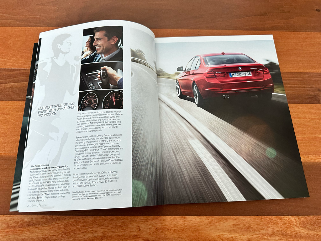 BMW-F30 Sedan, 2014-Dealership-Sales-Brochure