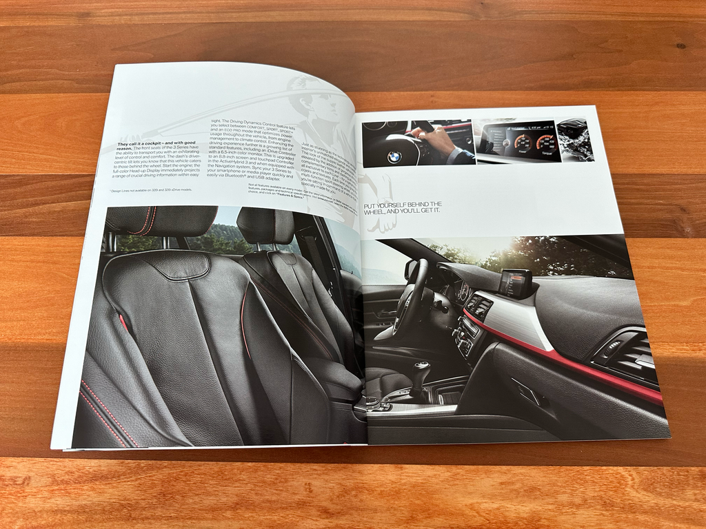 BMW-F30 Sedan, 2014-Dealership-Sales-Brochure