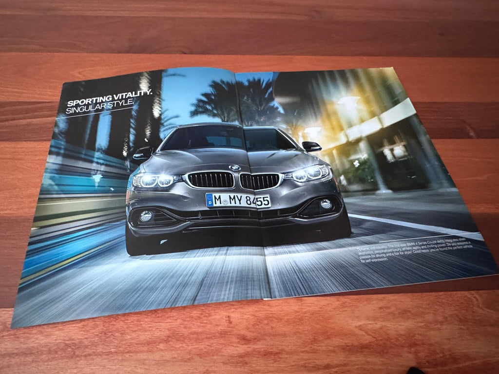 BMW-F32 Coupe, 2014-Dealership-Sales-Brochure