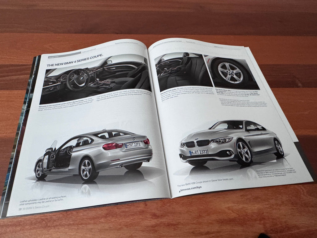 BMW-F32 Coupe, 2014-Dealership-Sales-Brochure