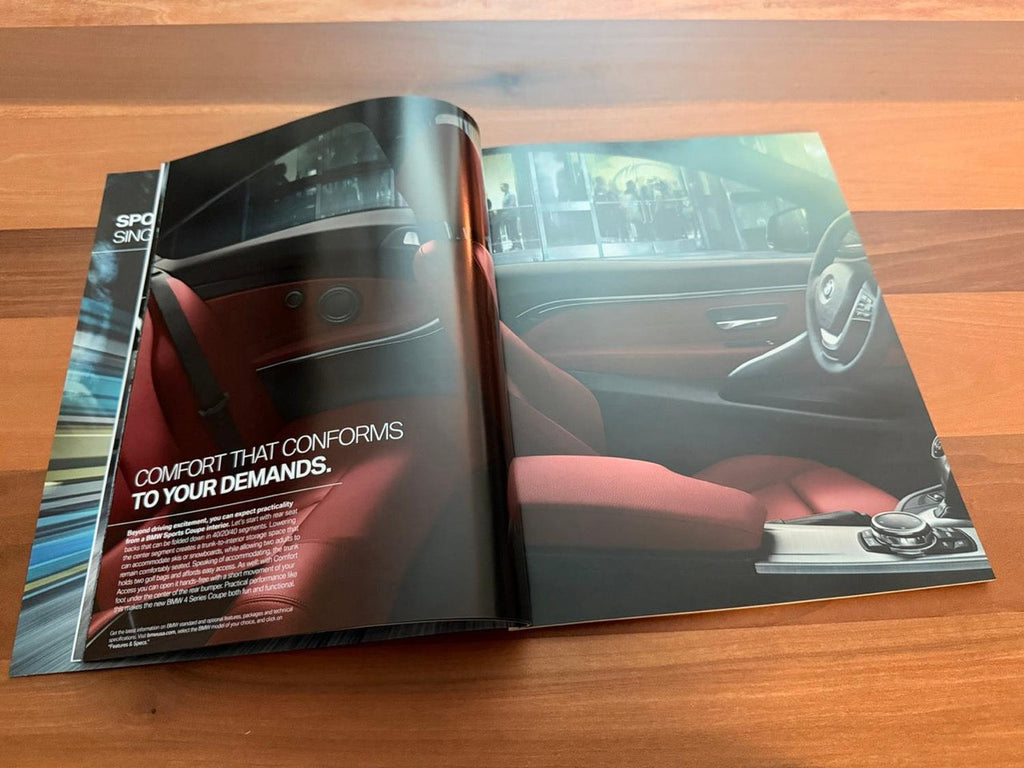BMW-F32 Coupe, 2014-Dealership-Sales-Brochure