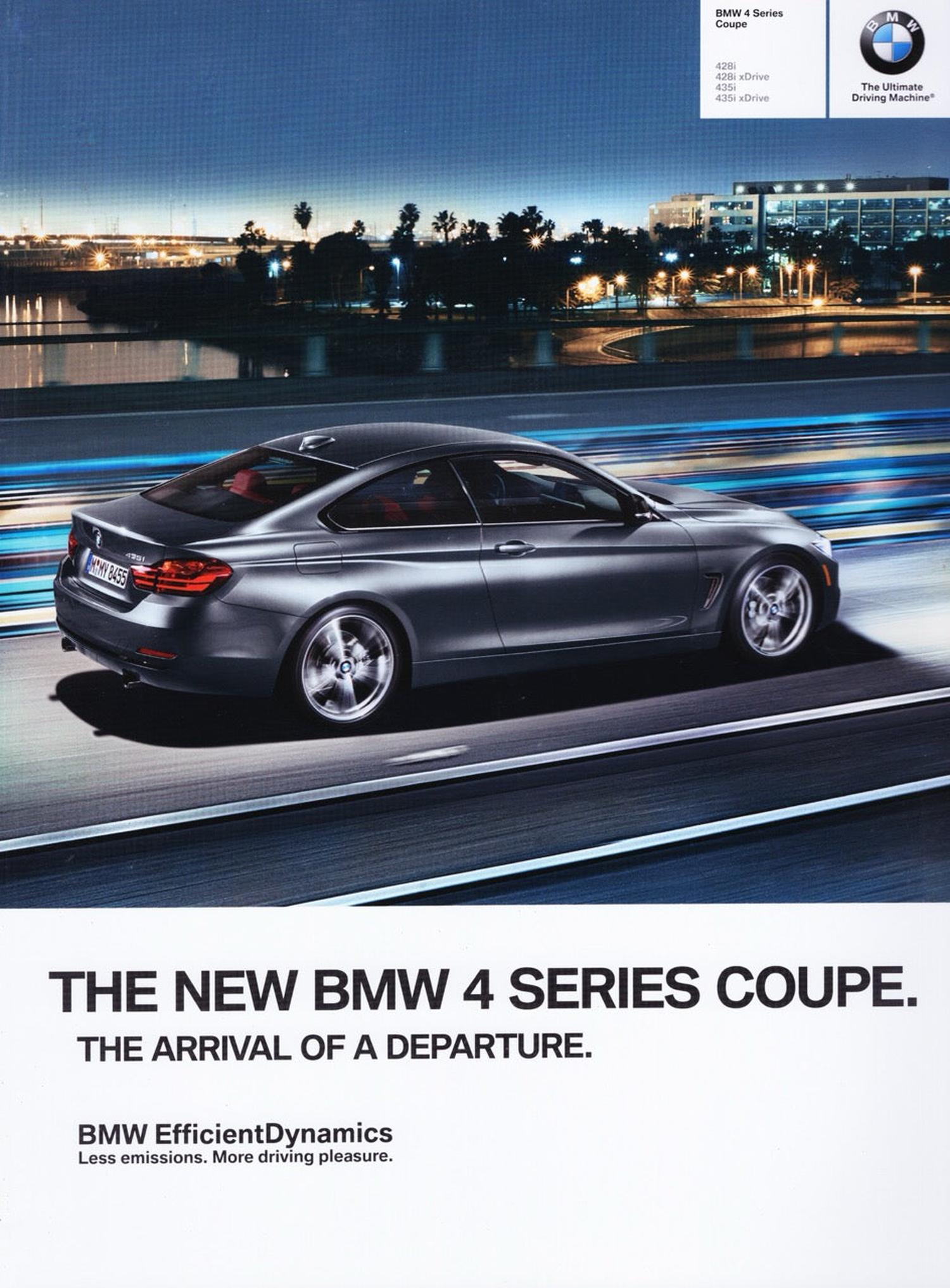 BMW-F32 Coupe, 2014-Dealership-Sales-Brochure