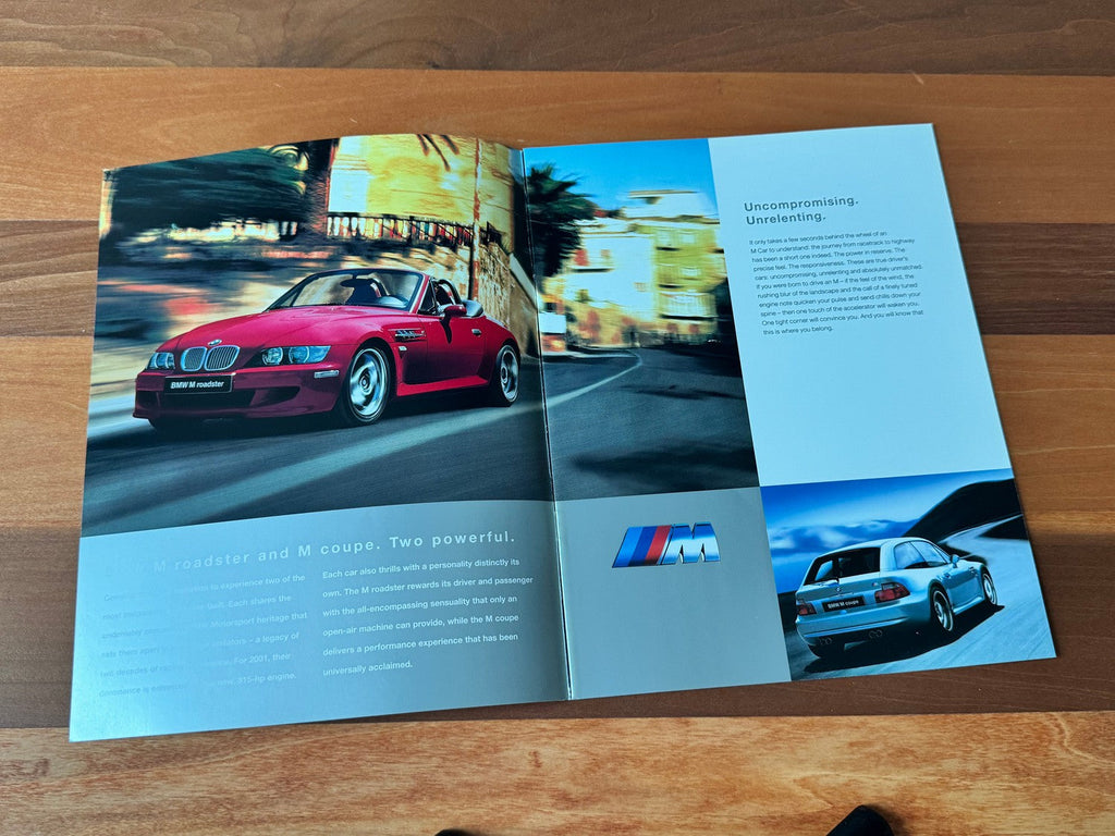 BMW-M Coupe / Roadster, 2001-Dealership-Sales-Brochure