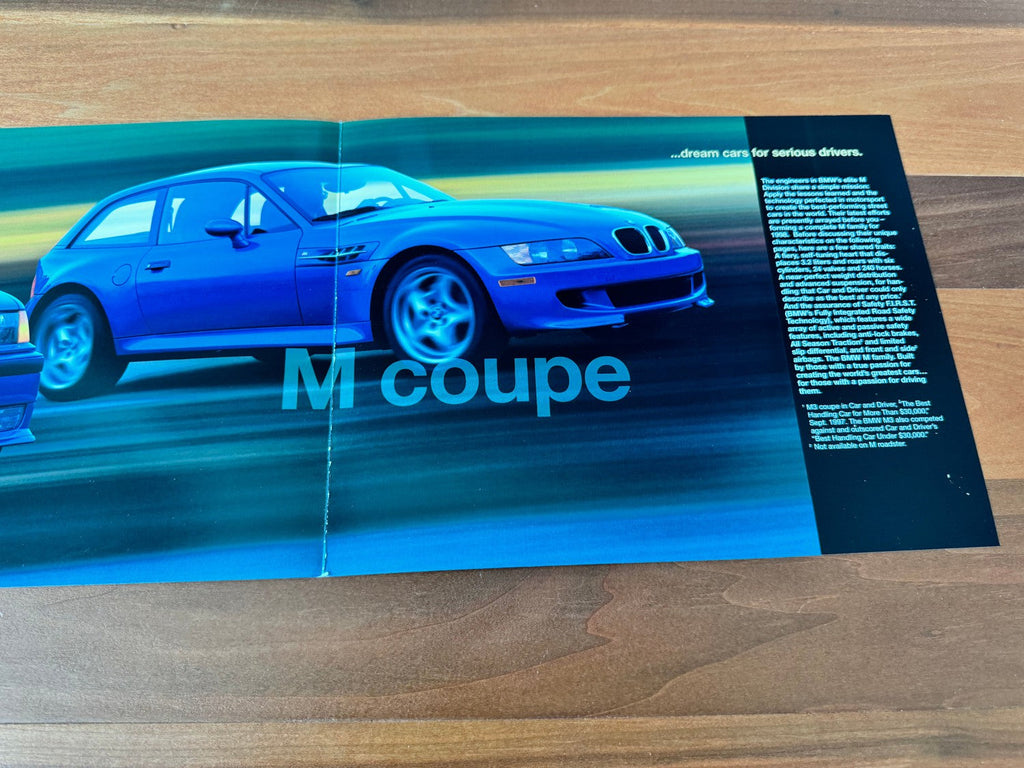 BMW-M Family, 1998 a-Dealership-Sales-Brochure