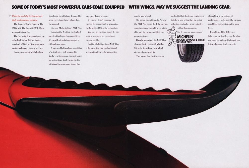 BMW-Michelin Equipped With Wings-Magazine-Ad