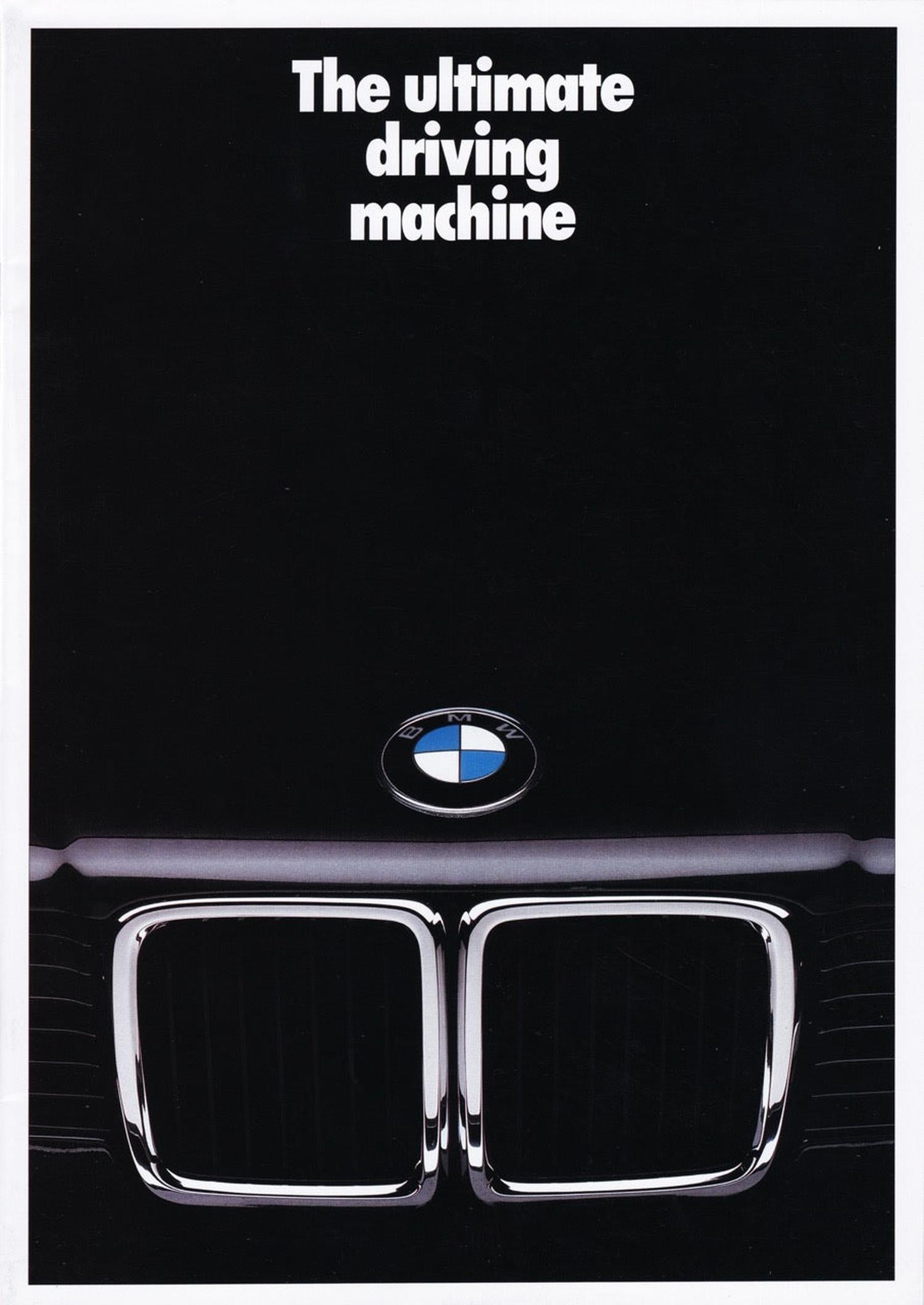 BMW-Model Range, 1987-Dealership-Sales-Brochure