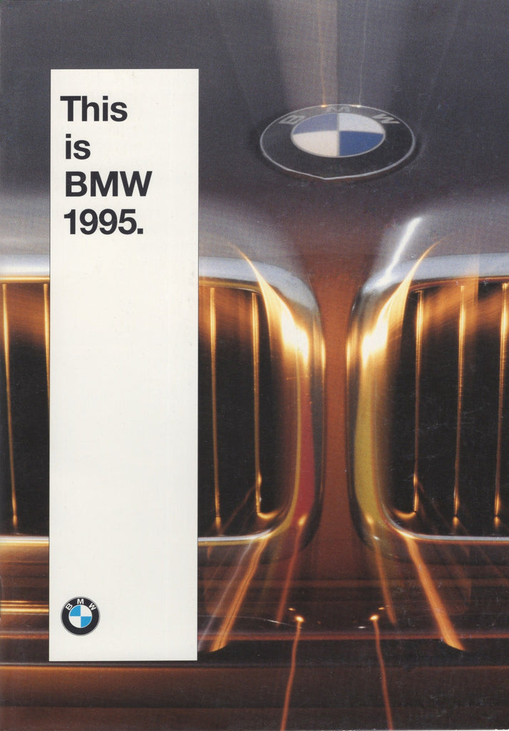 BMW-Model Range, 1995-Dealership-Sales-Brochure