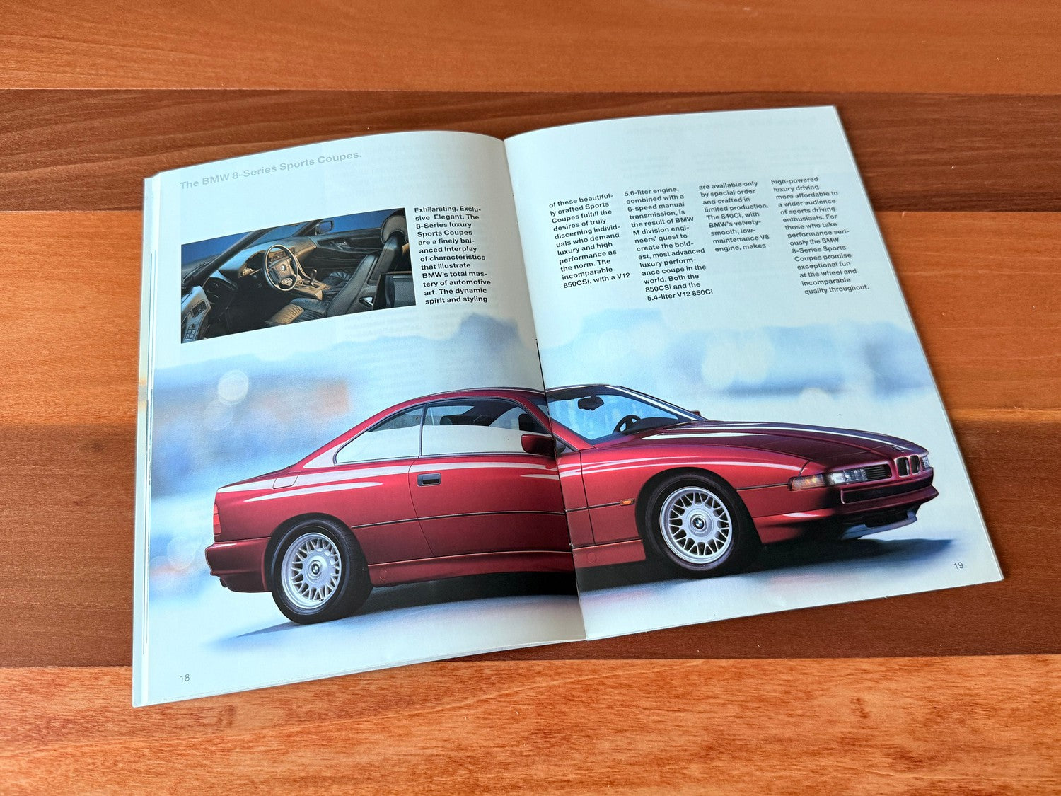 BMW-Model Range, 1995-Dealership-Sales-Brochure