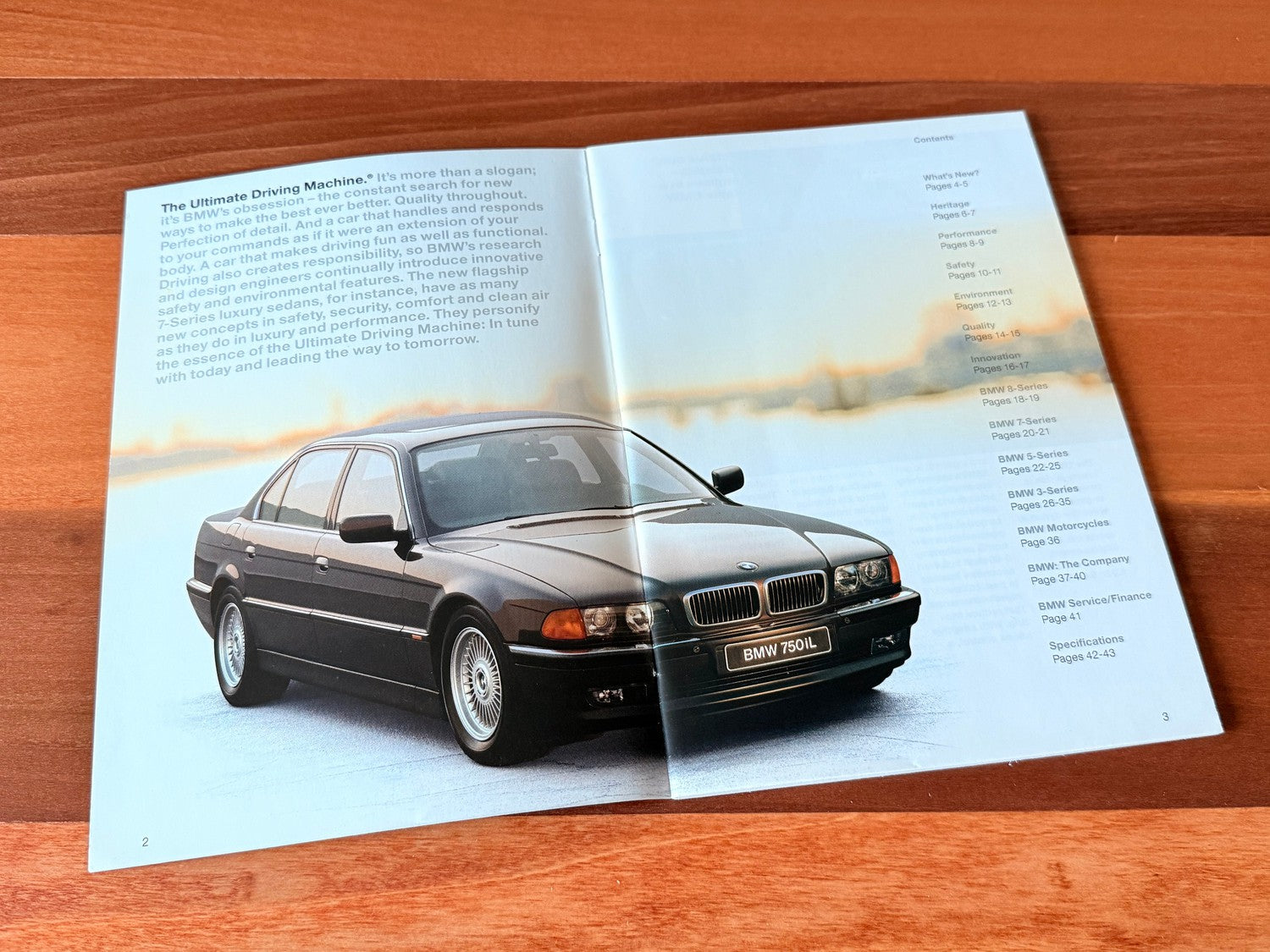 BMW-Model Range, 1995-Dealership-Sales-Brochure
