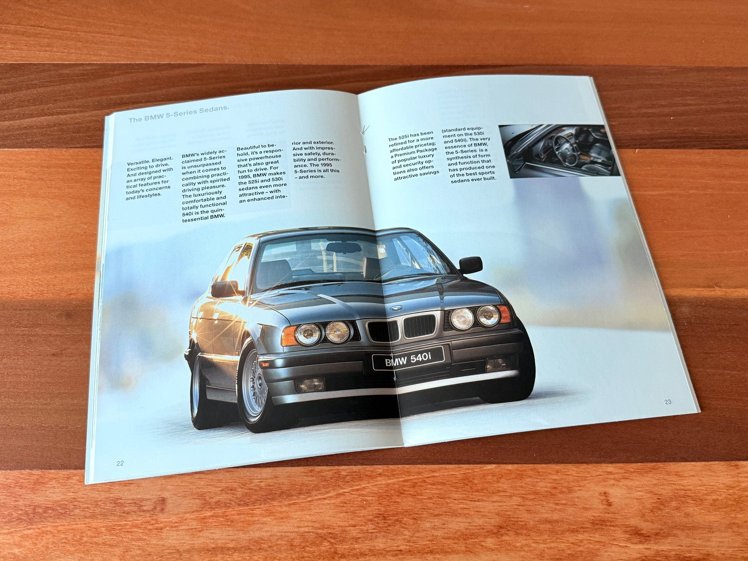 BMW-Model Range, 1995-Dealership-Sales-Brochure