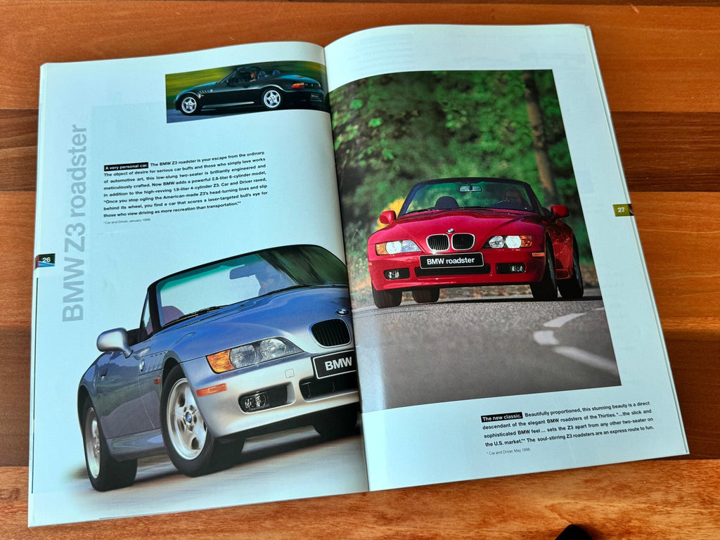 BMW-Model Range, 1997 a-Dealership-Sales-Brochure