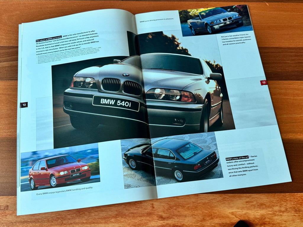 BMW-Model Range, 1997 a-Dealership-Sales-Brochure