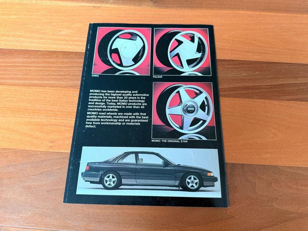 BMW-Momo Foldout-Dealership-Sales-Brochure