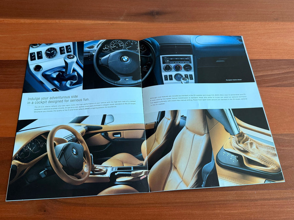 BMW-Z3 Coupe & Roadster, 2001-Dealership-Sales-Brochure