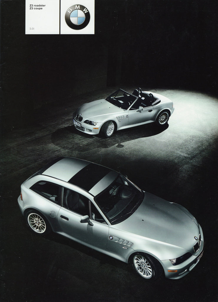 BMW-Z3 Coupe & Roadster, 2001-Dealership-Sales-Brochure