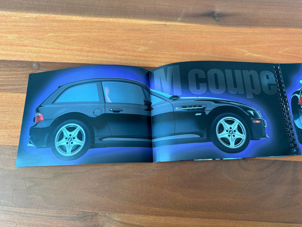 BMW-Z3 M Coupe, Pamphlet 1999-Dealership-Sales-Brochure