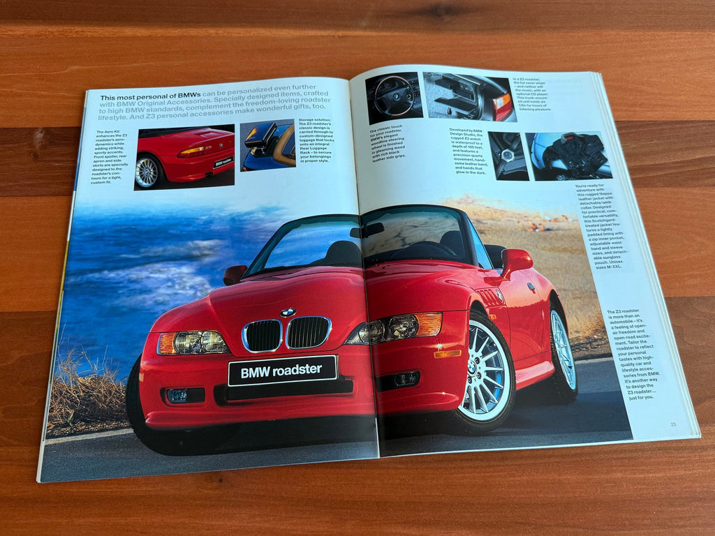 BMW-Z3 Roadster, 1996-Dealership-Sales-Brochure