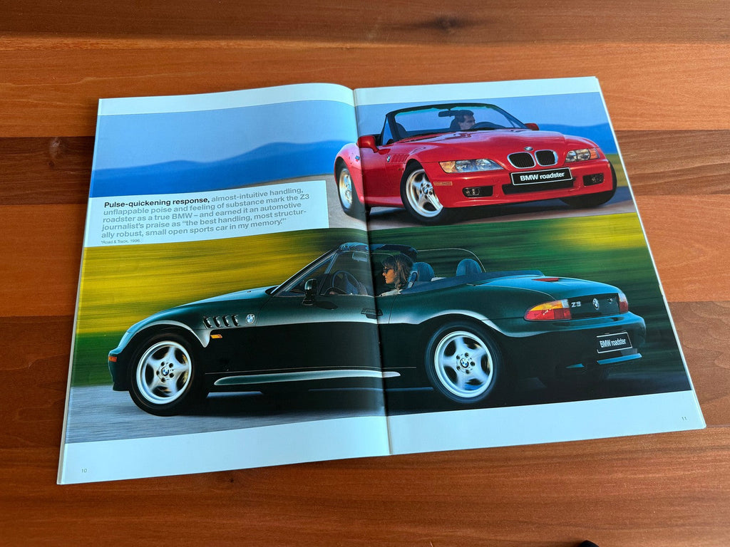 BMW-Z3 Roadster, 1996-Dealership-Sales-Brochure