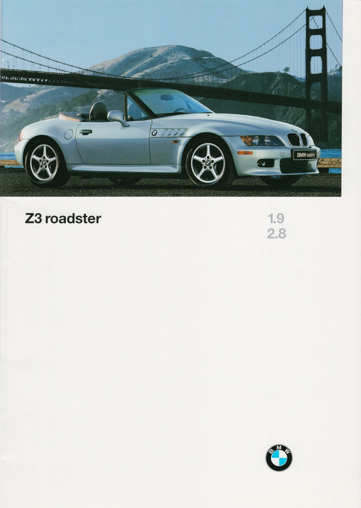 BMW-Z3 Roadster, 1996-Dealership-Sales-Brochure