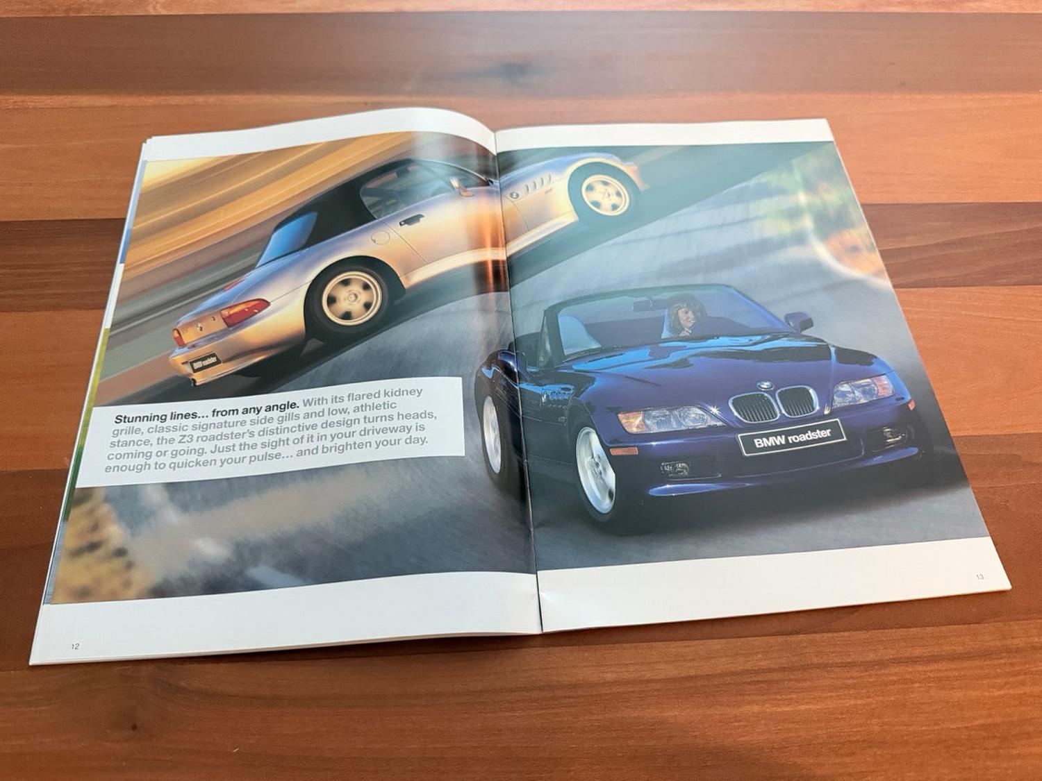 BMW-Z3 Roadster, 1996-Dealership-Sales-Brochure
