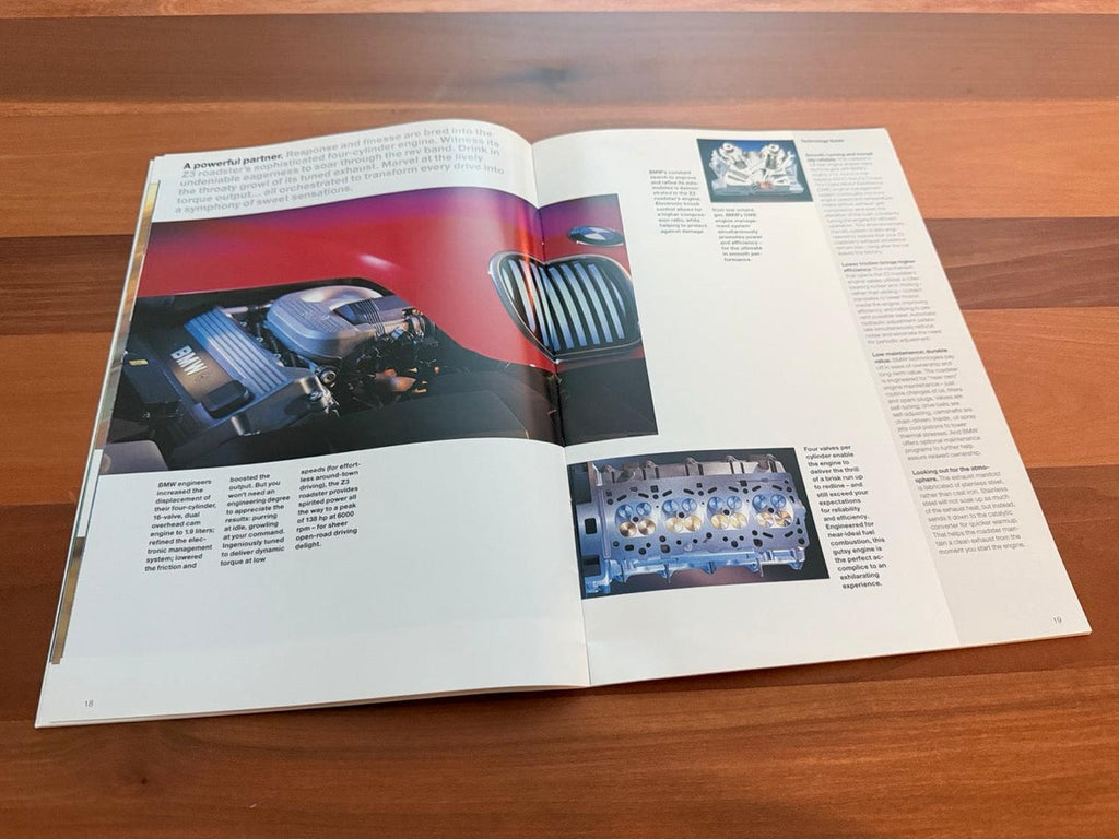 BMW-Z3 Roadster, 1996-Dealership-Sales-Brochure