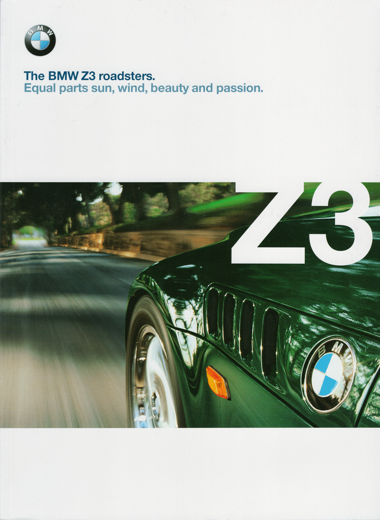 BMW-Z3 Roadster, 1999-Dealership-Sales-Brochure