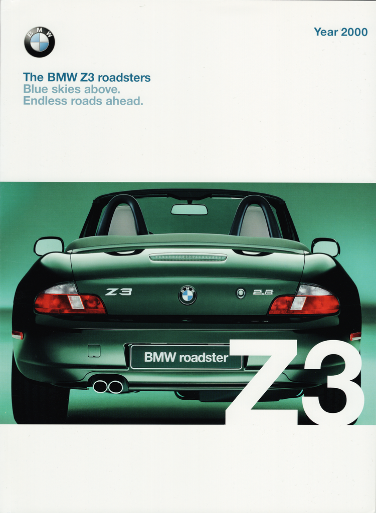 BMW-Z3 Roadster, 2000 a-Dealership-Sales-Brochure