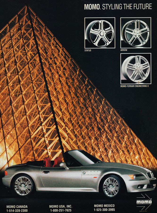 BMW-Z3 Styling The Future-Vintage-Print-Magazine-Ad-BIMMERtips.com