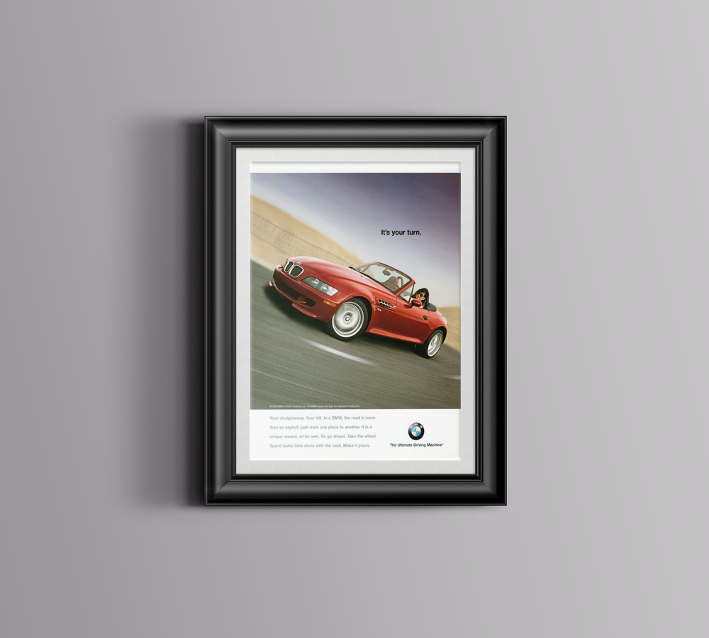 BMW-Z3M. It's Your Turn.-Magazine-Ad