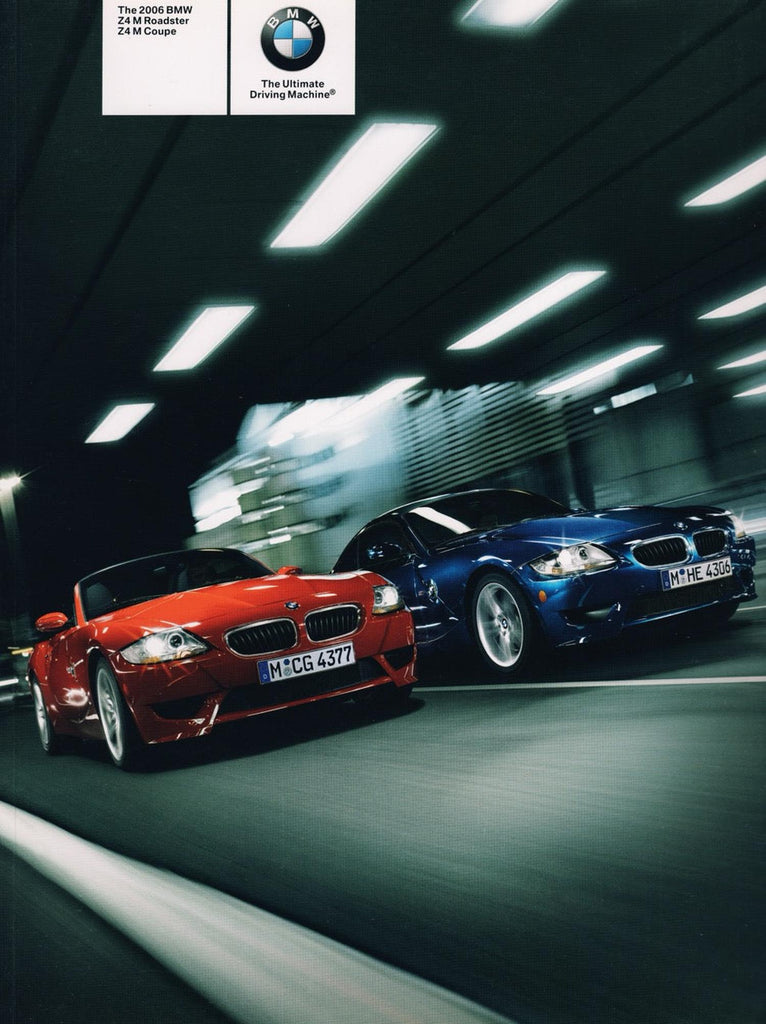 BMW-Z4 M Coupe M Roadster, 2006-Dealership-Sales-Brochure