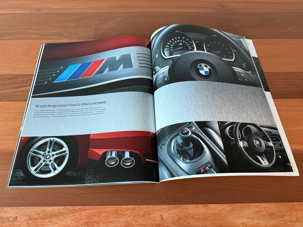 BMW-Z4 M Coupe M Roadster, 2006-Dealership-Sales-Brochure
