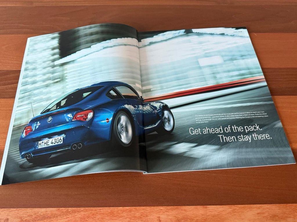BMW-Z4 M Coupe M Roadster, 2006-Dealership-Sales-Brochure