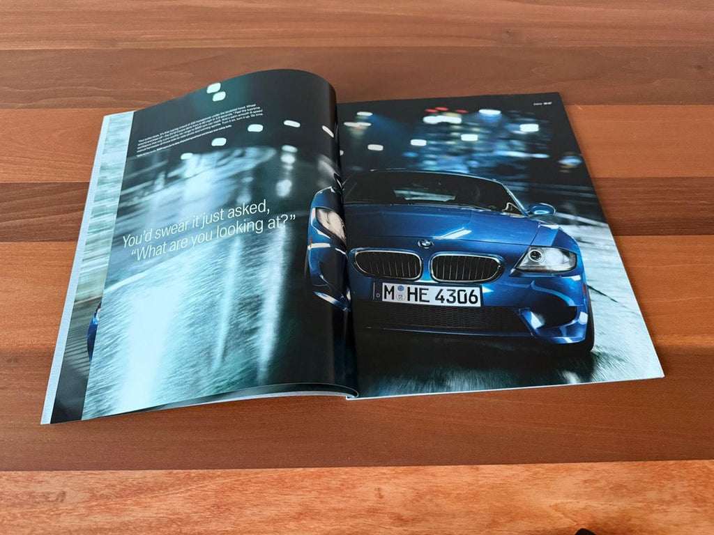 BMW-Z4 M Coupe M Roadster, 2006-Dealership-Sales-Brochure