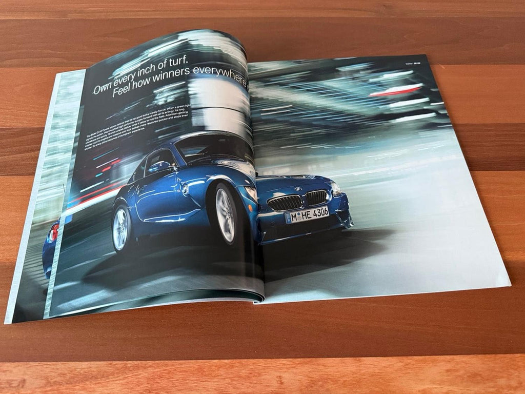 BMW-Z4 M Coupe M Roadster, 2006-Dealership-Sales-Brochure