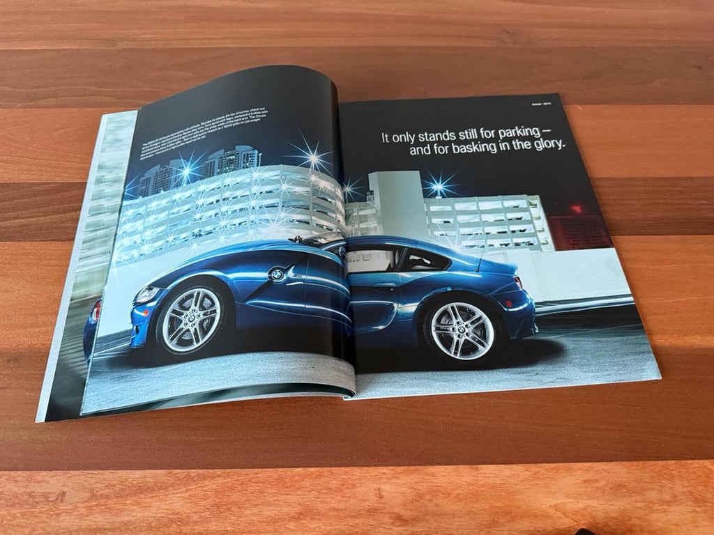 BMW-Z4 M Coupe M Roadster, 2006-Dealership-Sales-Brochure