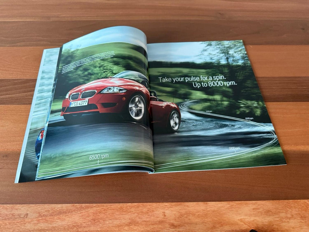 BMW-Z4 M Coupe M Roadster, 2006-Dealership-Sales-Brochure