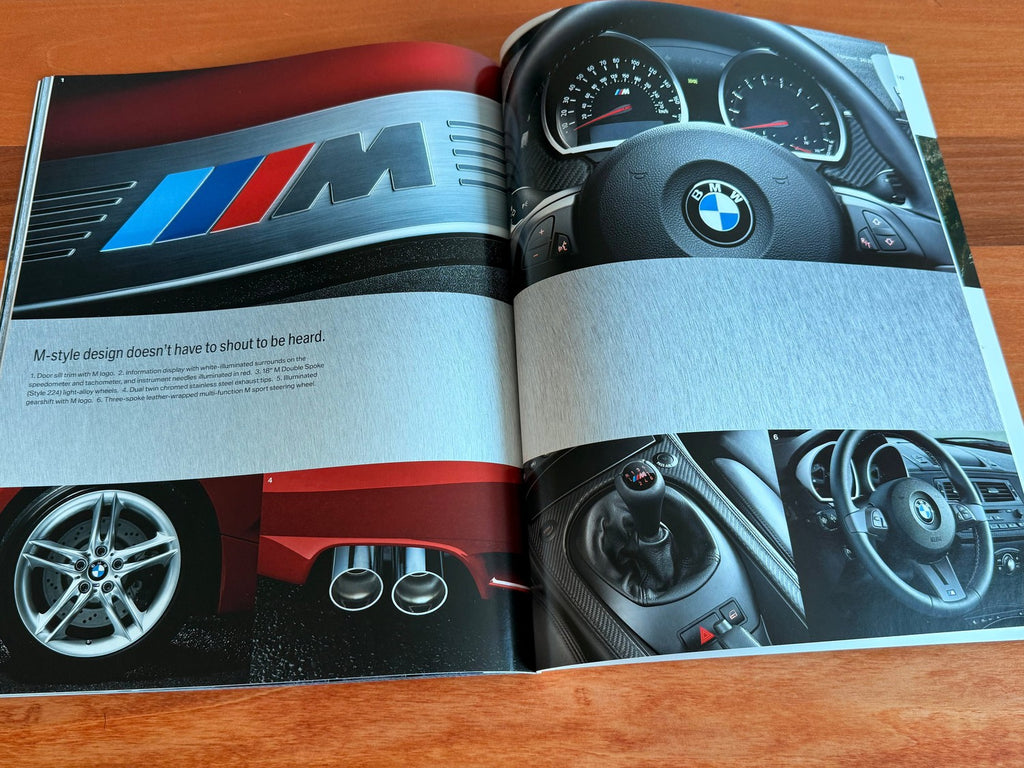 BMW-Z4 M Coupe M Roadster, 2007-Dealership-Sales-Brochure