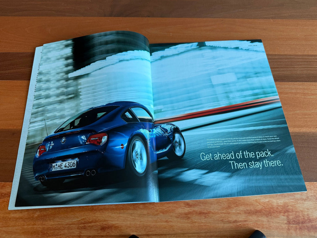 BMW-Z4 M Coupe M Roadster, 2007-Dealership-Sales-Brochure
