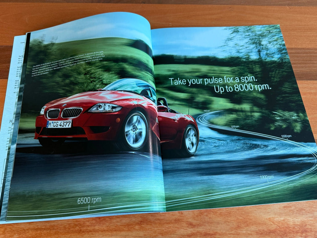 BMW-Z4 M Coupe M Roadster, 2007-Dealership-Sales-Brochure