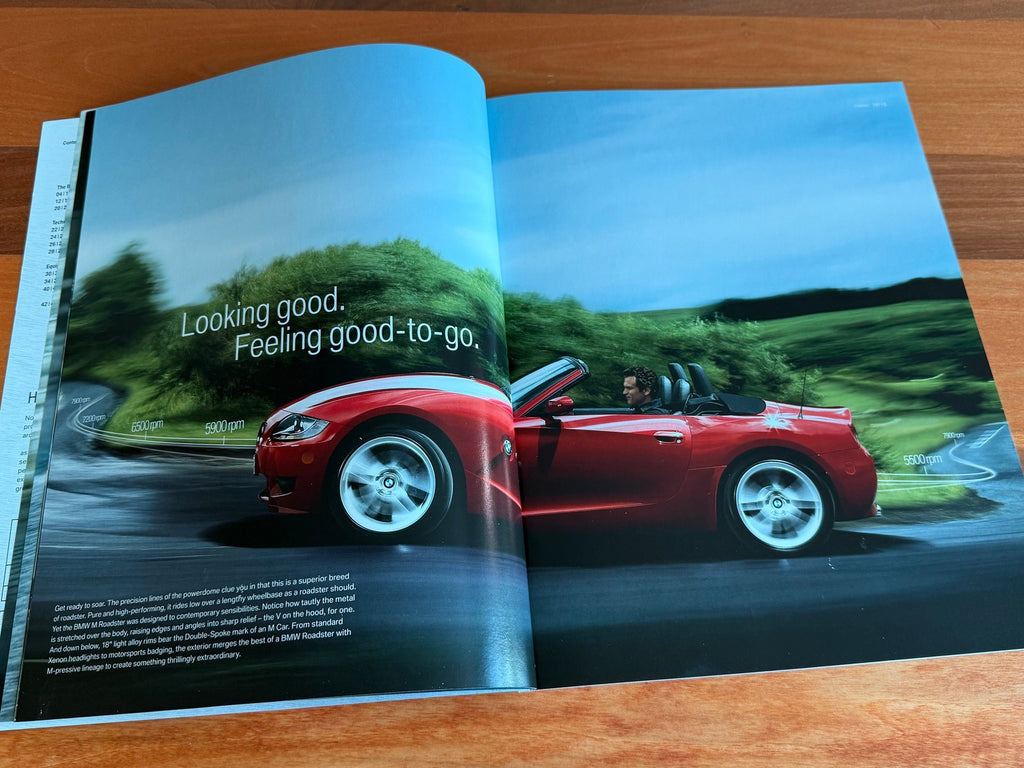 BMW-Z4 M Coupe M Roadster, 2007-Dealership-Sales-Brochure