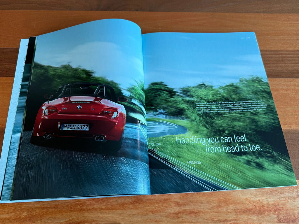 BMW-Z4 M Coupe M Roadster, 2007-Dealership-Sales-Brochure