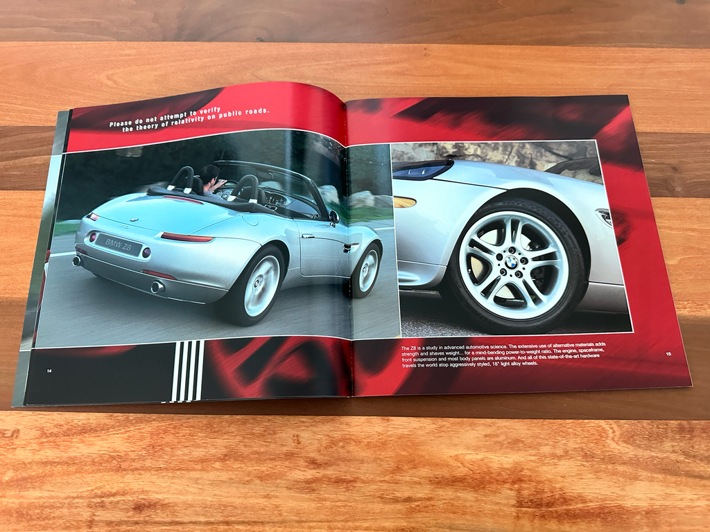 BMW-Z8 Roadster, 2000-Dealership-Sales-Brochure