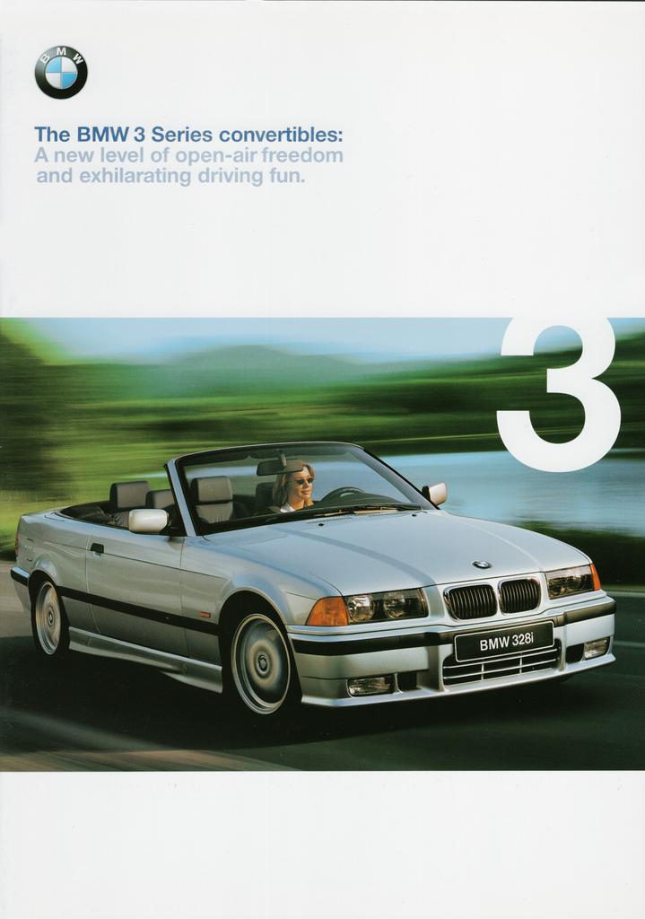 BMW-E36 Convertible, 1998-Dealership-Sales-Brochure