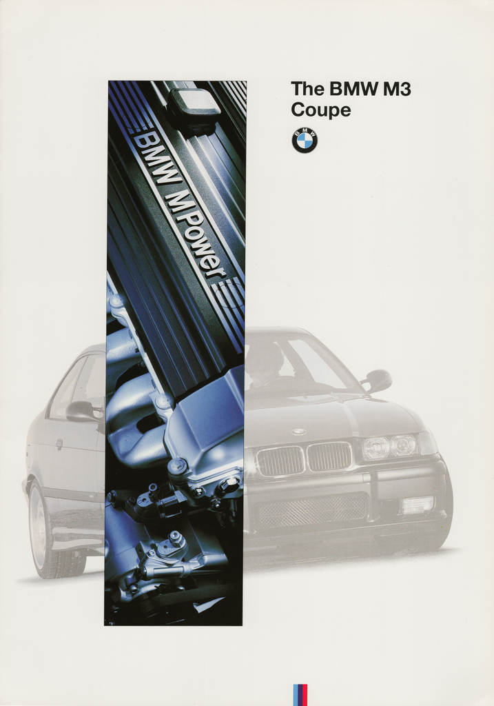 BMW-E36 M3, 1995-Dealership-Sales-Brochure