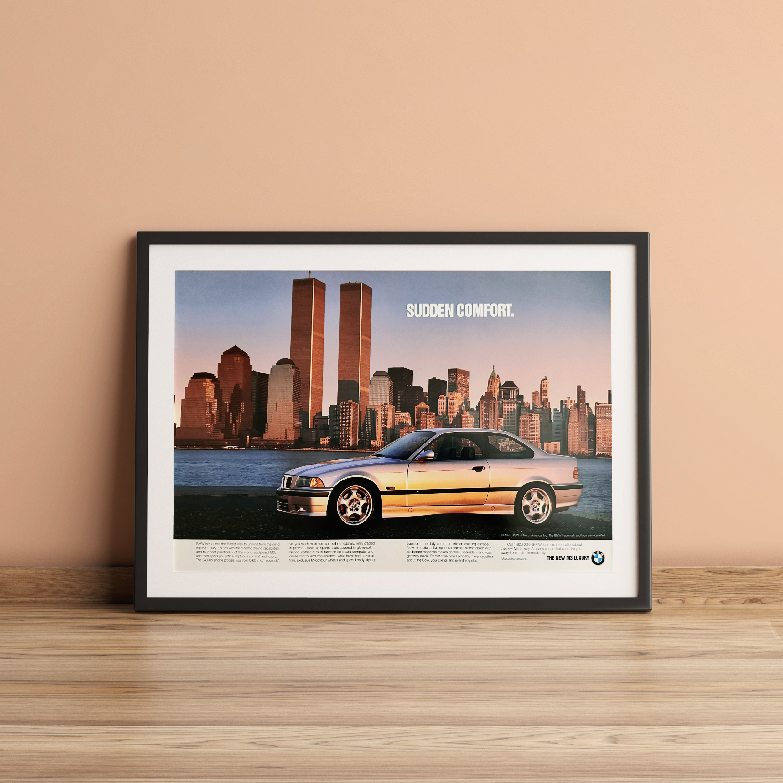BMW E36 M3 Sudden Comfort Poster – BIMMERtips.com